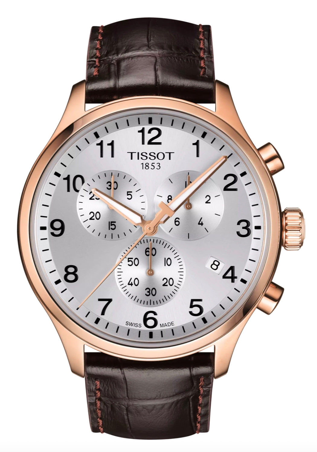 Tissot Chrono XL Classic Men's Leather Watch T116.617.36.037.00