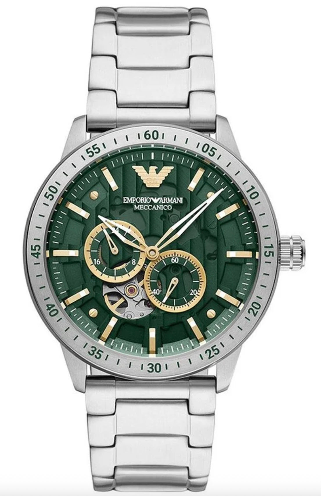 Emporio Armani Men's Mario Automatic Green Watch AR60053
