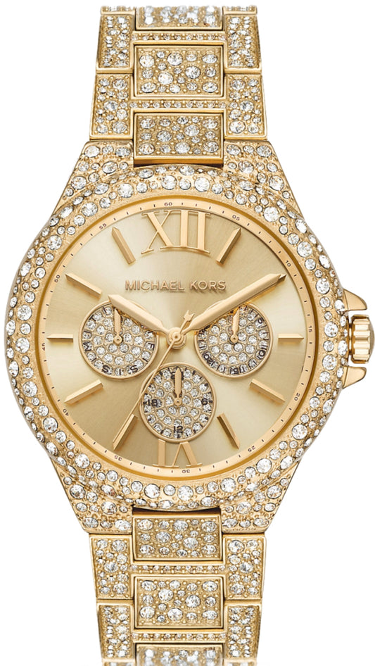 Michael Kors MK6958 Oversized Camille Pavé Gold-Tone Watch
