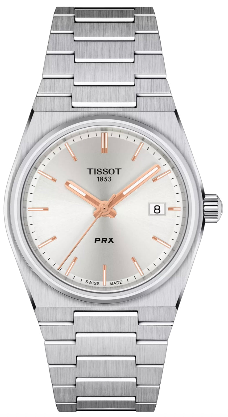 Tissot PRX 35mm Ladies Silver Dial Watch T137.210.11.031.00